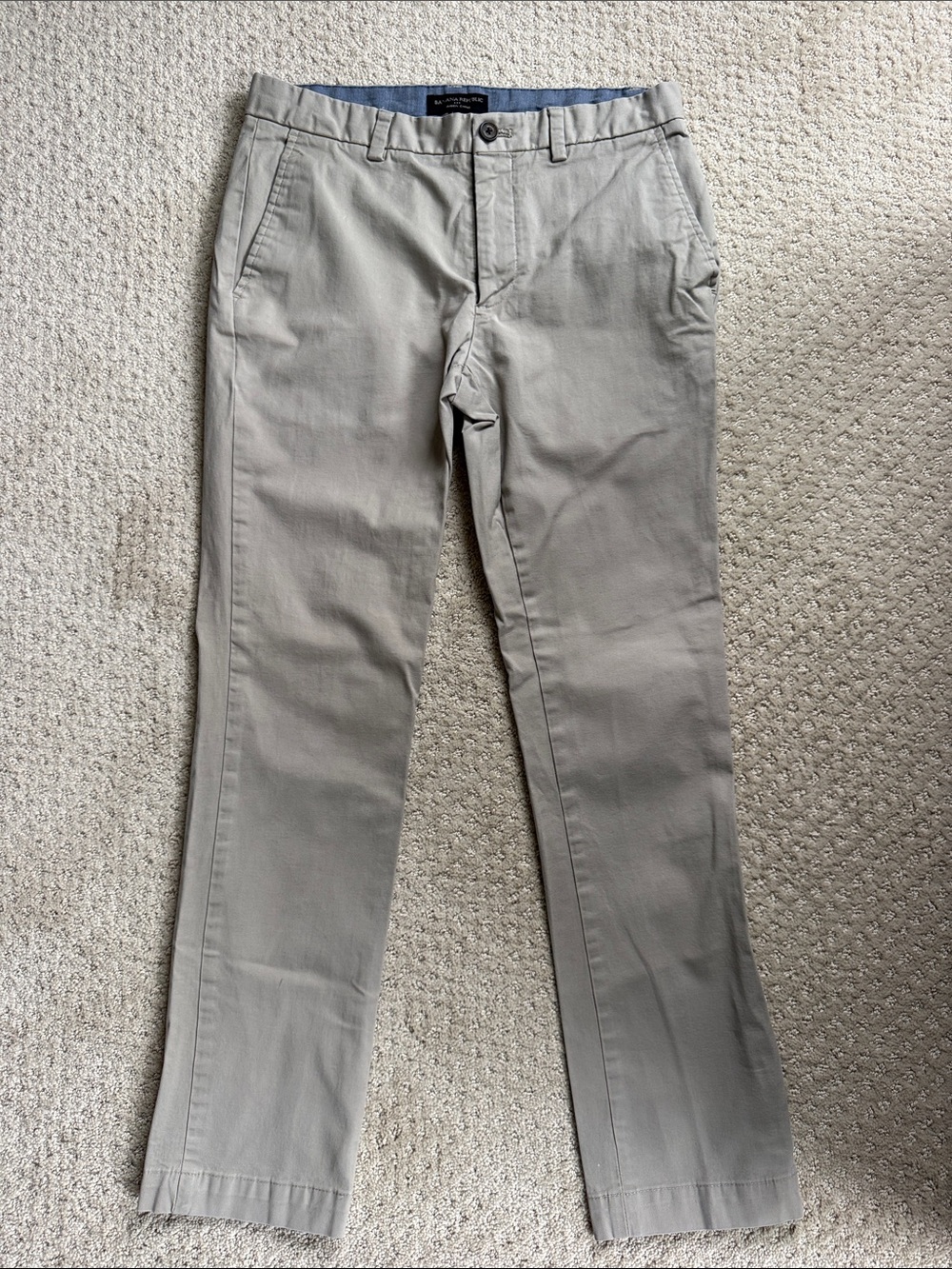 Banana Republic Men's Chino Pants - Light Gray